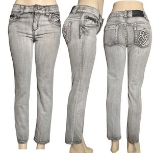 GUESS JEANS Designer Grey Juniors Size 16 pants.